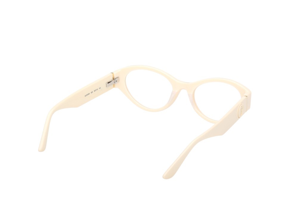 Eyeglasses Guess GU50305 (025) color avorio lucido  shape cat eye 