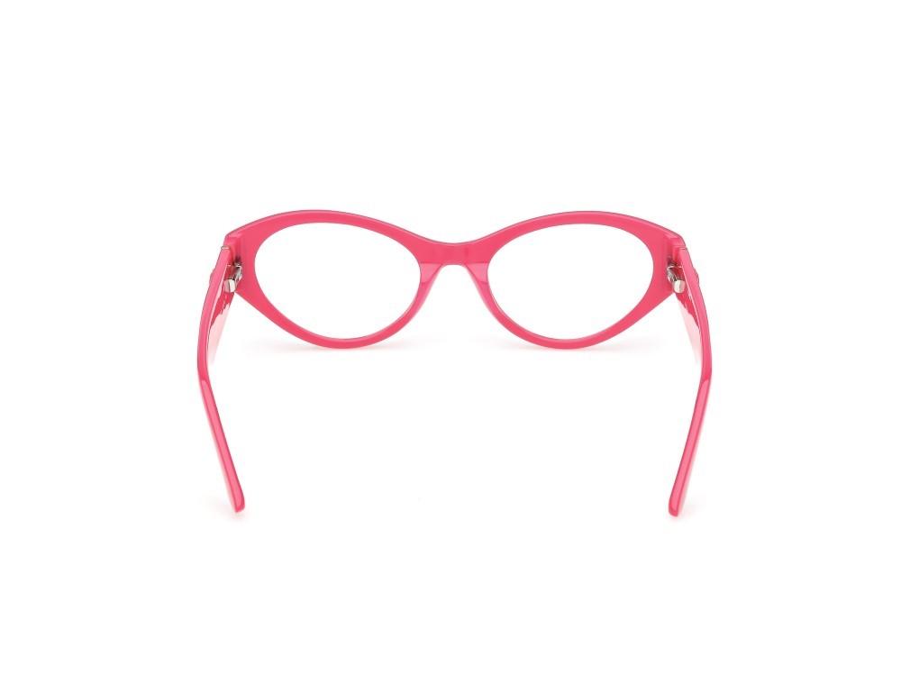 Eyeglasses Guess GU50305 (072) color rosa/monocolore shape cat eye 