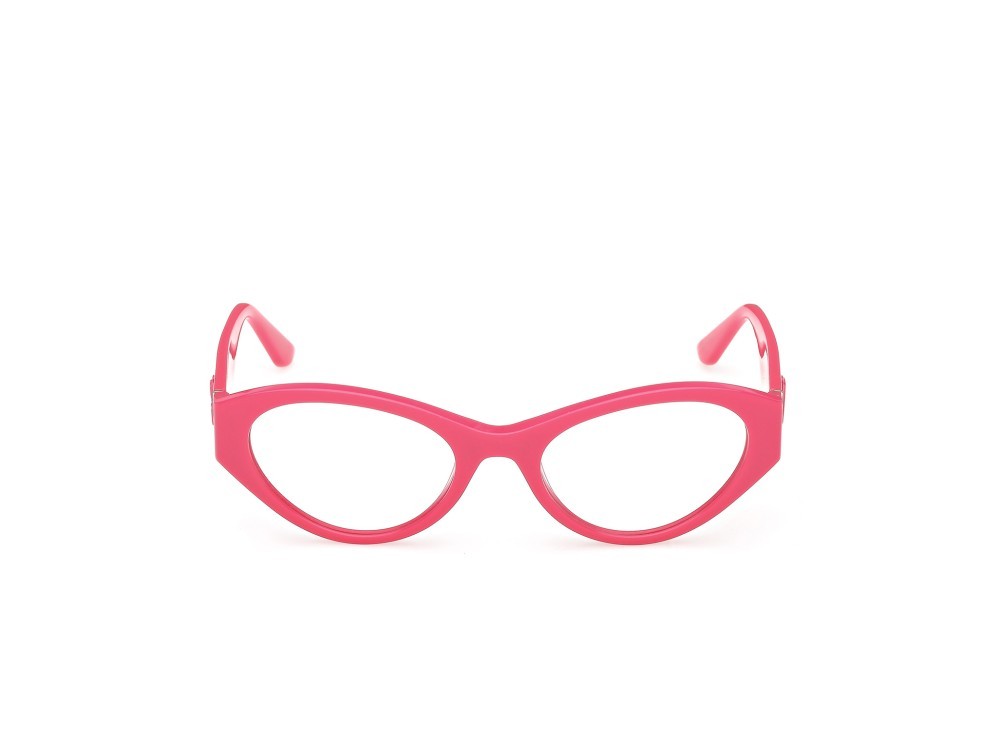 Eyeglasses Guess GU50305 (072) color rosa/monocolore shape cat eye 