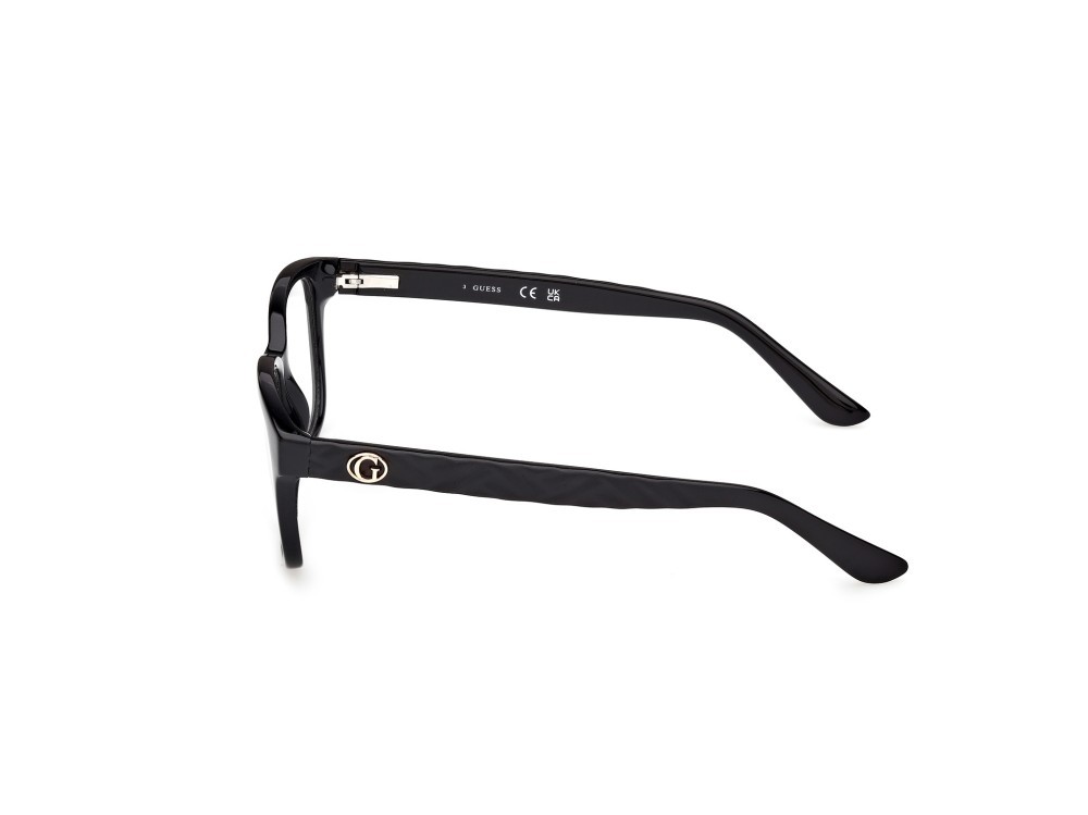 Eyeglasses Guess GU50308 (001) color nero lucido shape rectangle 