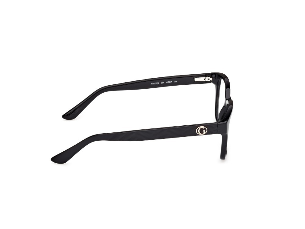Eyeglasses Guess GU50308 (001) color nero lucido shape rectangle 