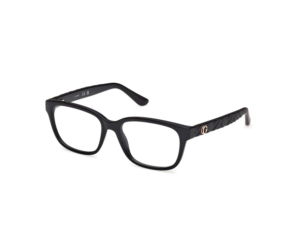 Eyeglasses Guess GU50308 (001) color nero lucido shape rectangle 