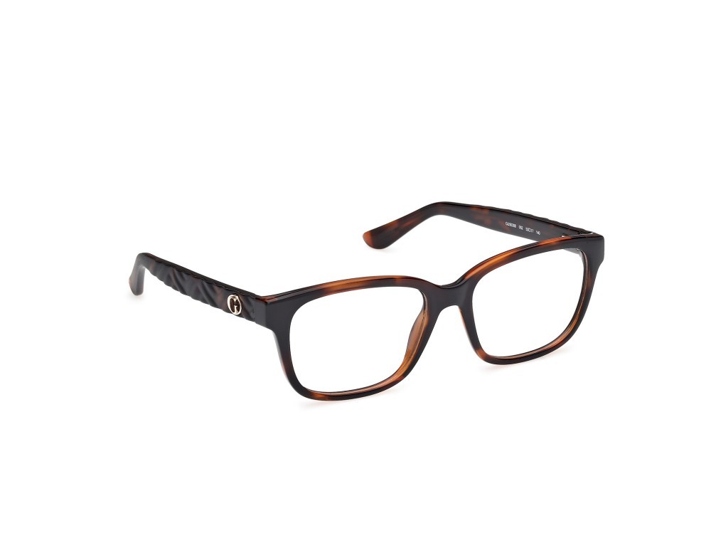 Eyeglasses Guess GU50308 (052) color avana scura  shape rectangle 