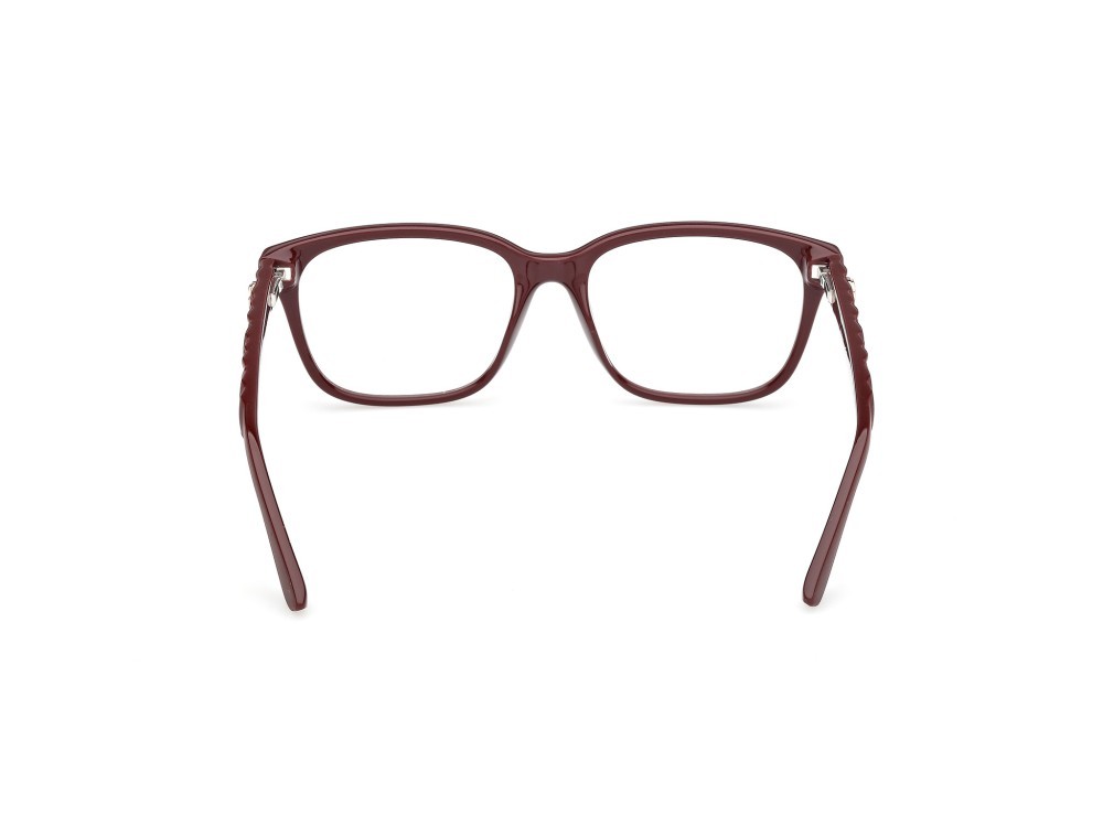 Eyeglasses Guess GU50308 (069) color bordeaux lucido / bordeaux opaco shape rectangle 