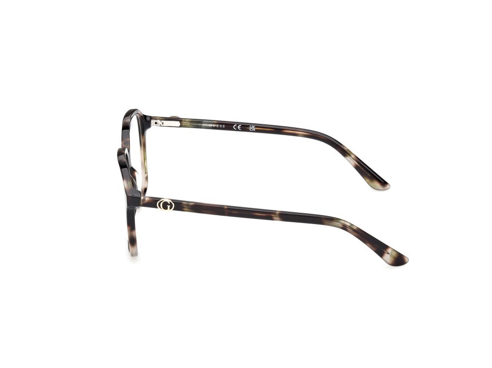 Eyeglasses Guess GU50309 (098) color  verde scuro/avana  shape square 