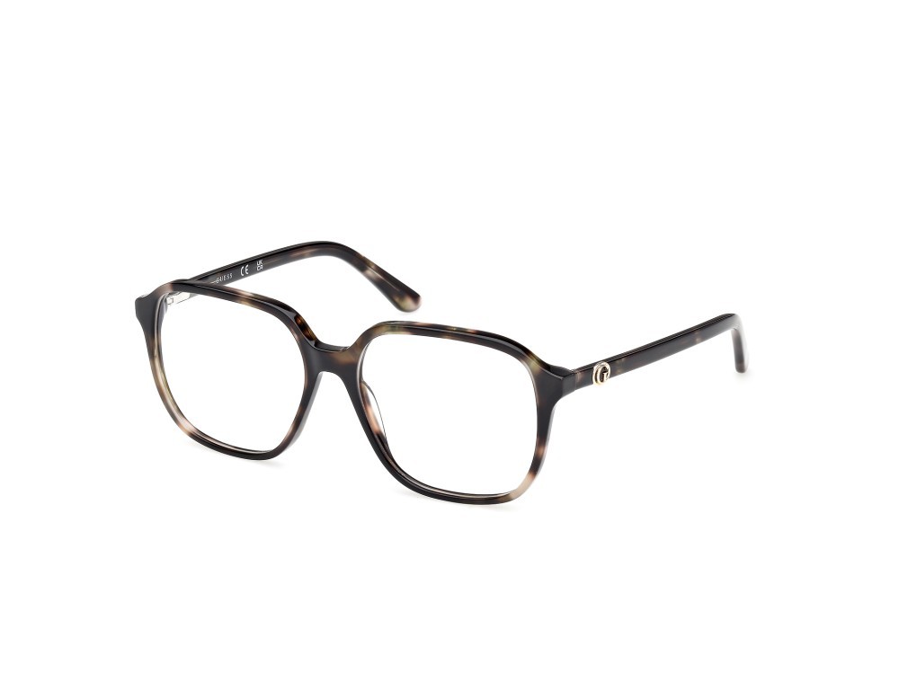 Eyeglasses Guess GU50309 (098) color  verde scuro/avana  shape square 