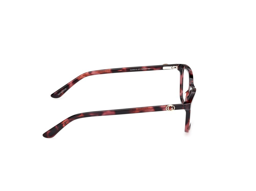 Eyeglasses Guess GU50310 (071) color bordeaux/avana shape rectangle 