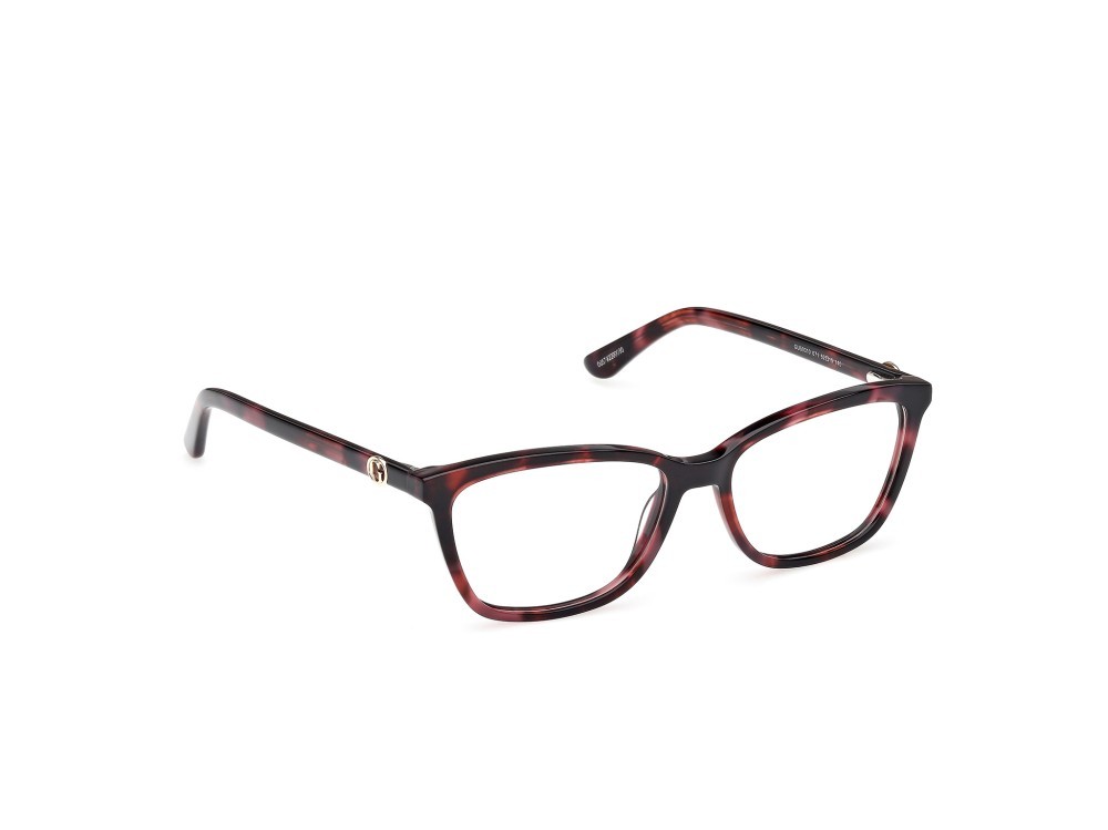 Eyeglasses Guess GU50310 (071) color bordeaux/avana shape rectangle 