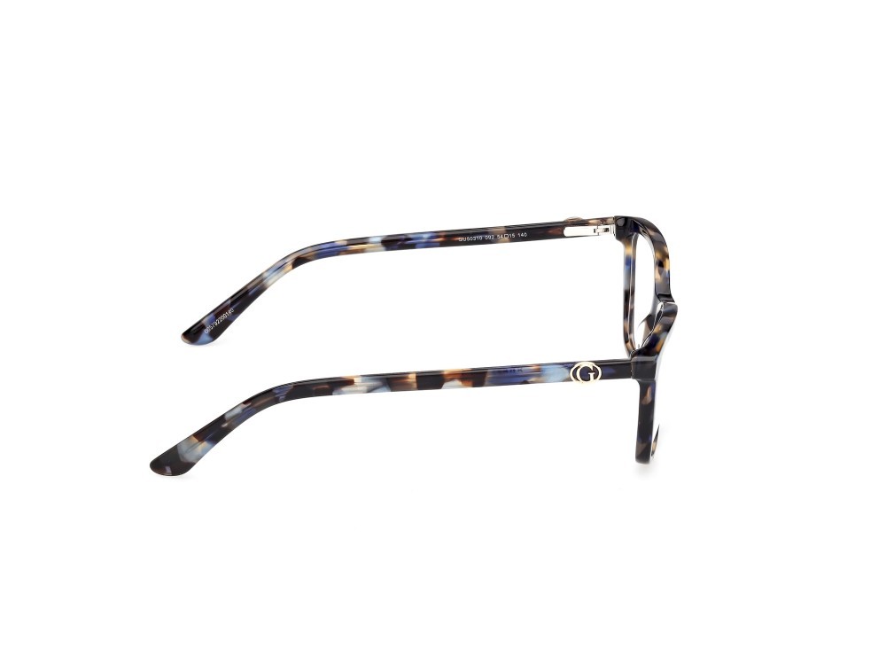Occhiali da vista Guess GU50310 (092) colore blu/avana forma rettangolare 