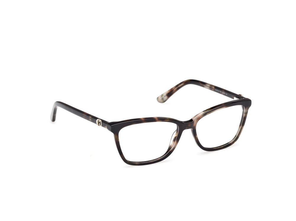 Occhiali da vista Guess GU50310 (098) colore verde scuro/avana forma rettangolare 