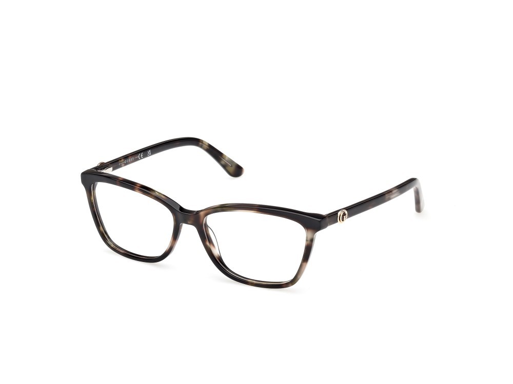 Occhiali da vista Guess GU50310 (098) colore verde scuro/avana forma rettangolare 