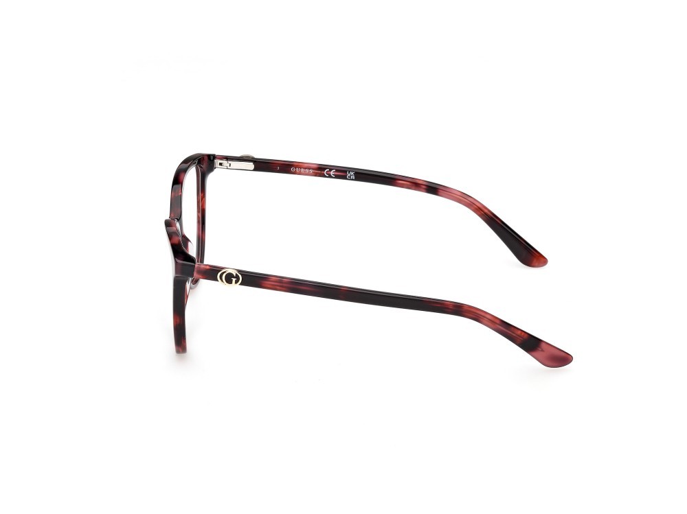 Eyeglasses Guess GU50311 (071) color bordeaux/avana shape cat eye 