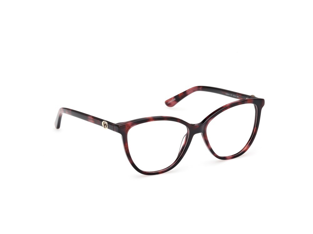 Eyeglasses Guess GU50311 (071) color bordeaux/avana shape cat eye 