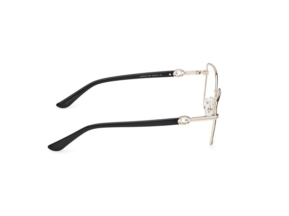 Occhiali da vista Guess GU50313 (001) colore nero lucido forma quadrato 