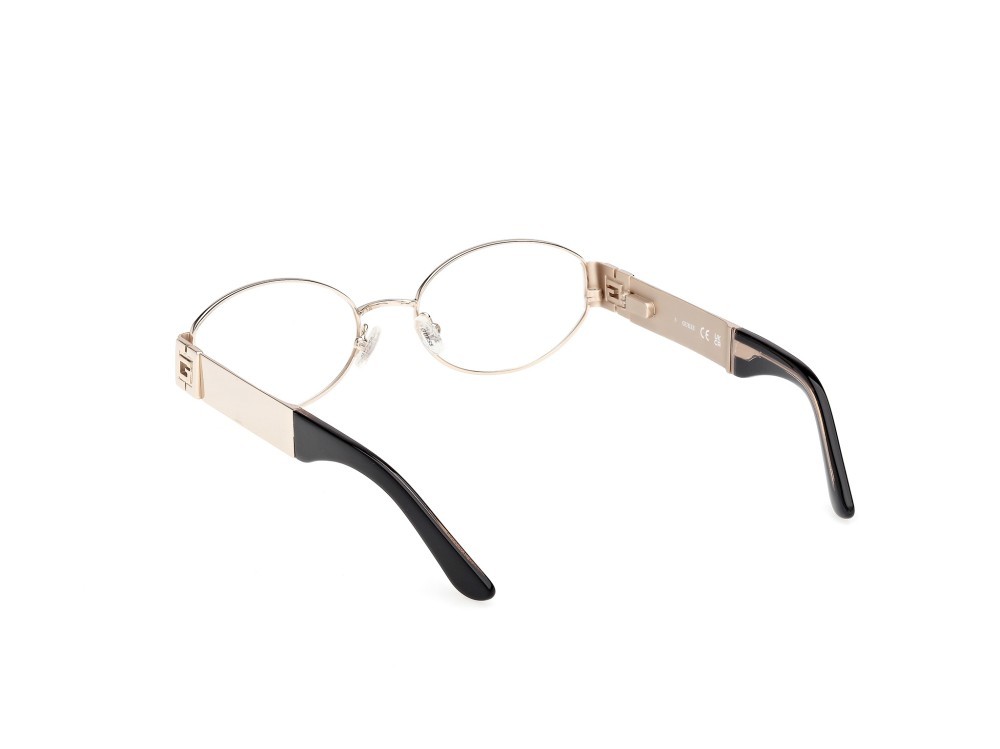 Occhiali da vista Guess GU50314 (033) colore oro pallido lucido forma ovale 