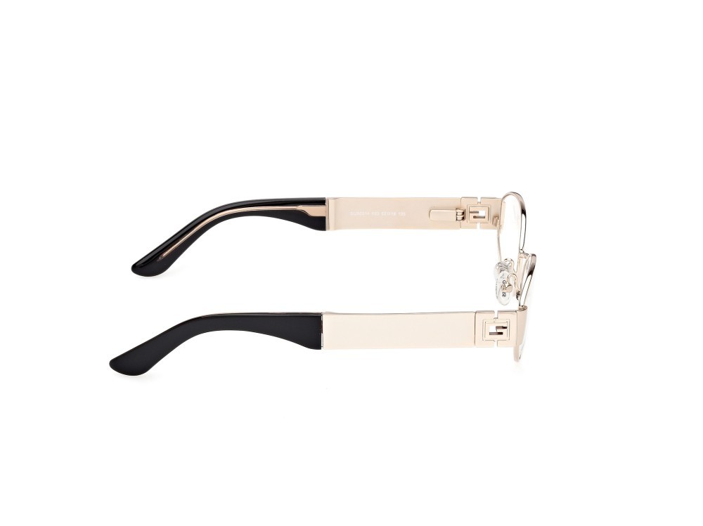 Occhiali da vista Guess GU50314 (033) colore oro pallido lucido forma ovale 