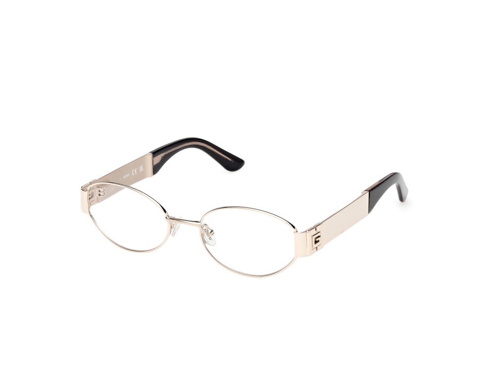 Occhiali da vista Guess GU50314 (033) colore oro pallido lucido forma ovale 