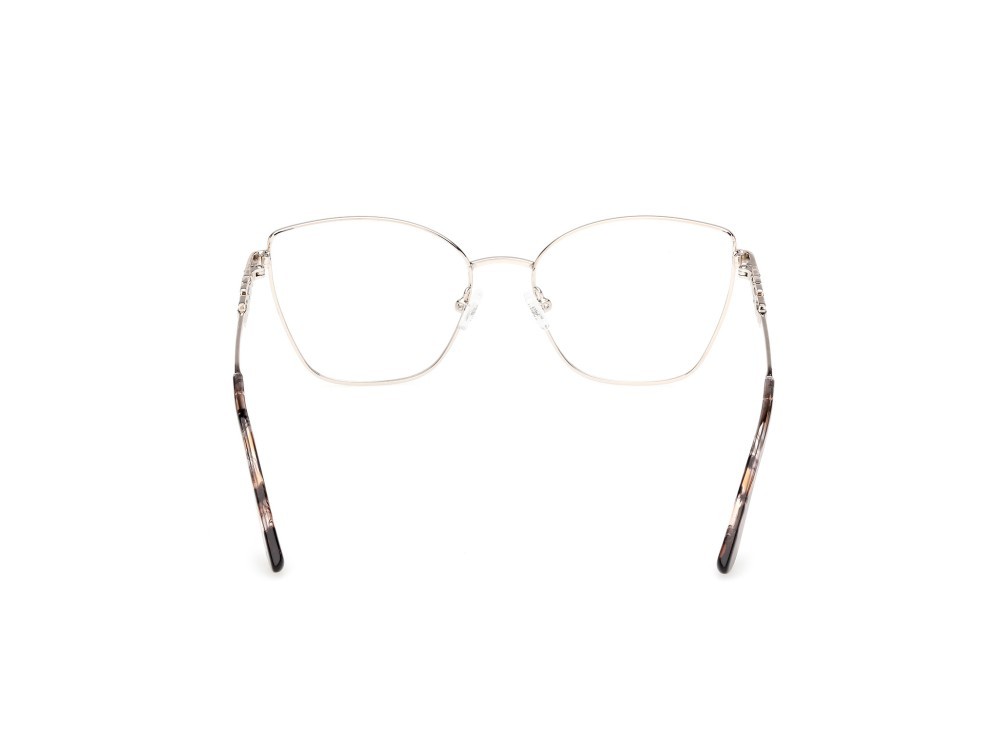 Occhiali da vista Guess GU50316 (057) colore beige lucido / oro pallido lucido forma cat eye 