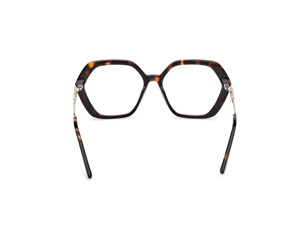 Occhiali da vista Guess GU50317 (052) colore avana scura / oro endura lucido forma geometrico 