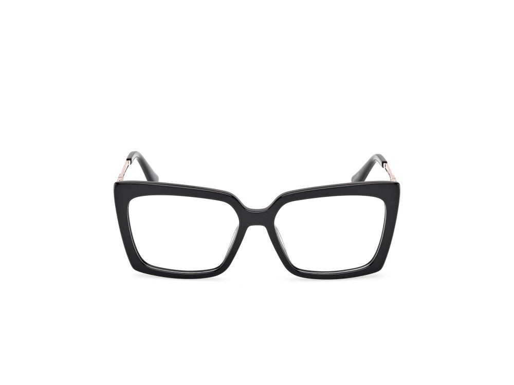 Occhiali da vista Guess GU50318 (001) colore nero lucido / oro rosé lucido forma rettangolare 