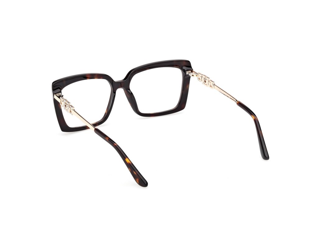 Occhiali da vista Guess GU50318 (052) colore avana scura / oro endura lucido forma rettangolare 