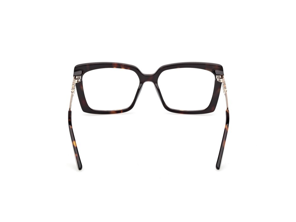 Occhiali da vista Guess GU50318 (052) colore avana scura / oro endura lucido forma rettangolare 