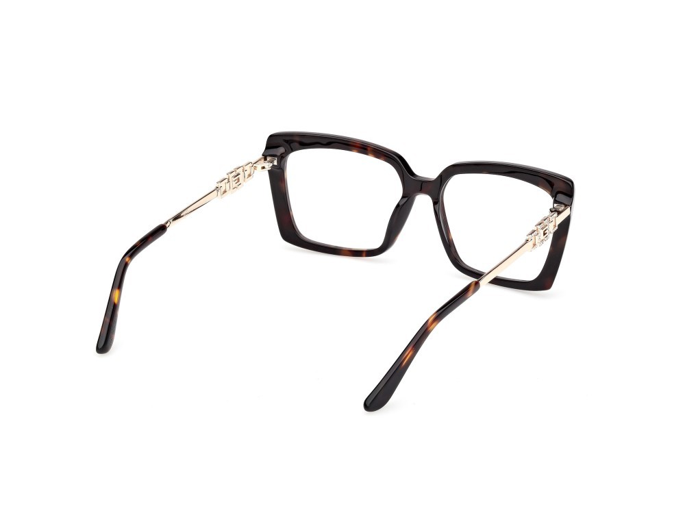 Occhiali da vista Guess GU50318 (052) colore avana scura / oro endura lucido forma rettangolare 