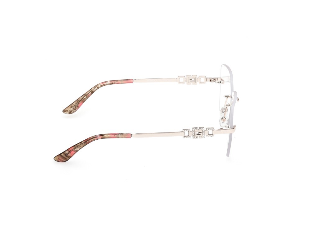 Occhiali da vista Guess GU50319 (033) colore oro pallido lucido forma quadrato 