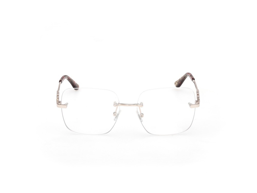 Occhiali da vista Guess GU50319 (033) colore oro pallido lucido forma quadrato 