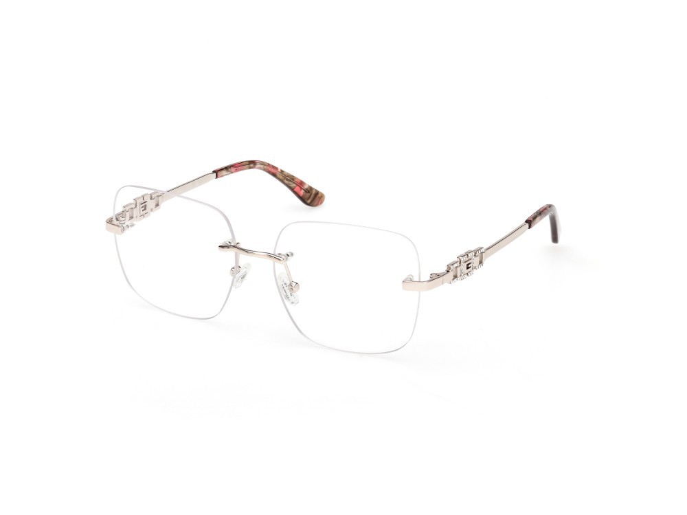 Occhiali da vista Guess GU50319 (033) colore oro pallido lucido forma quadrato 