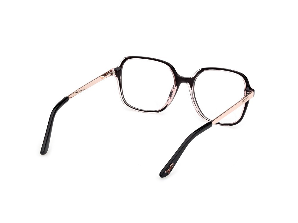 Occhiali da vista Guess GU50320 (001) colore nero lucido / oro rosé lucido forma quadrato 