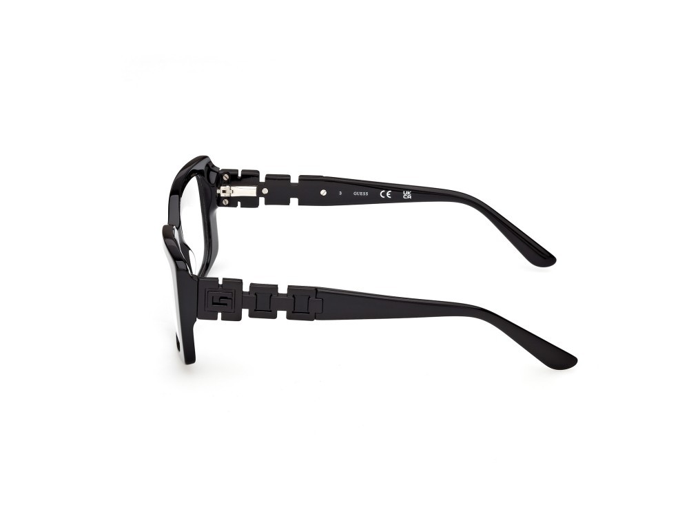 Occhiali da vista Guess GU50322 (001) colore nero lucido forma rettangolare 