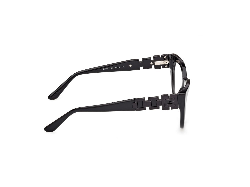 Occhiali da vista Guess GU50323 (001) colore nero lucido forma cat eye 