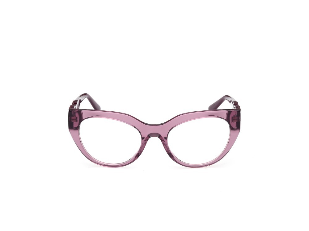 Eyeglasses Guess GU50323 (081) color viola lucido  shape cat eye 