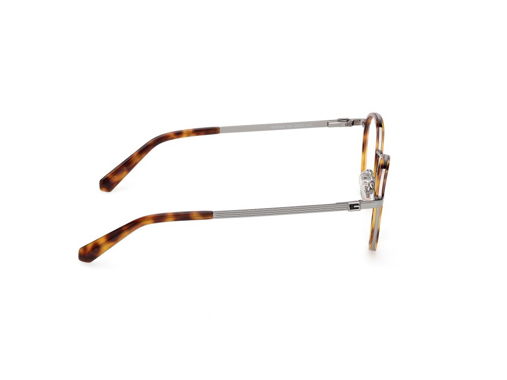 Eyeglasses Guess GU50324 (053) color avana bionda / antracite lucido shape round 