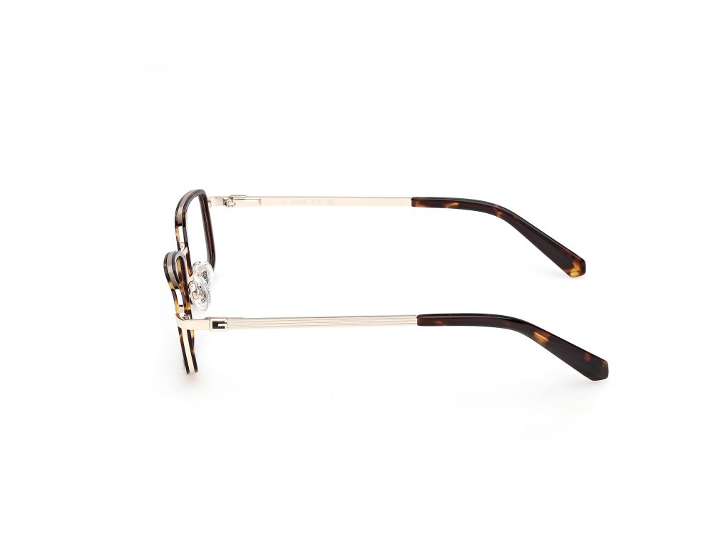 Occhiali da vista Guess GU50325 (052) colore avana scura / oro endura lucido forma rettangolare 