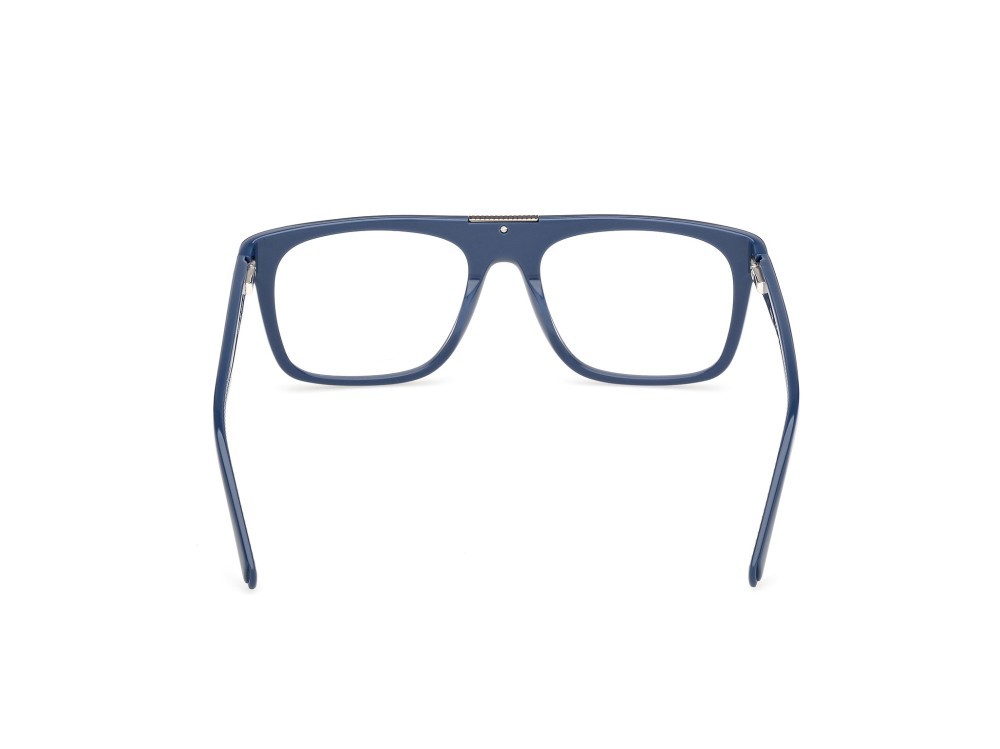 Eyeglasses Guess GU50328 (090) color blu lucido shape square 
