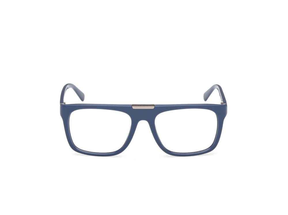 Eyeglasses Guess GU50328 (090) color blu lucido shape square 