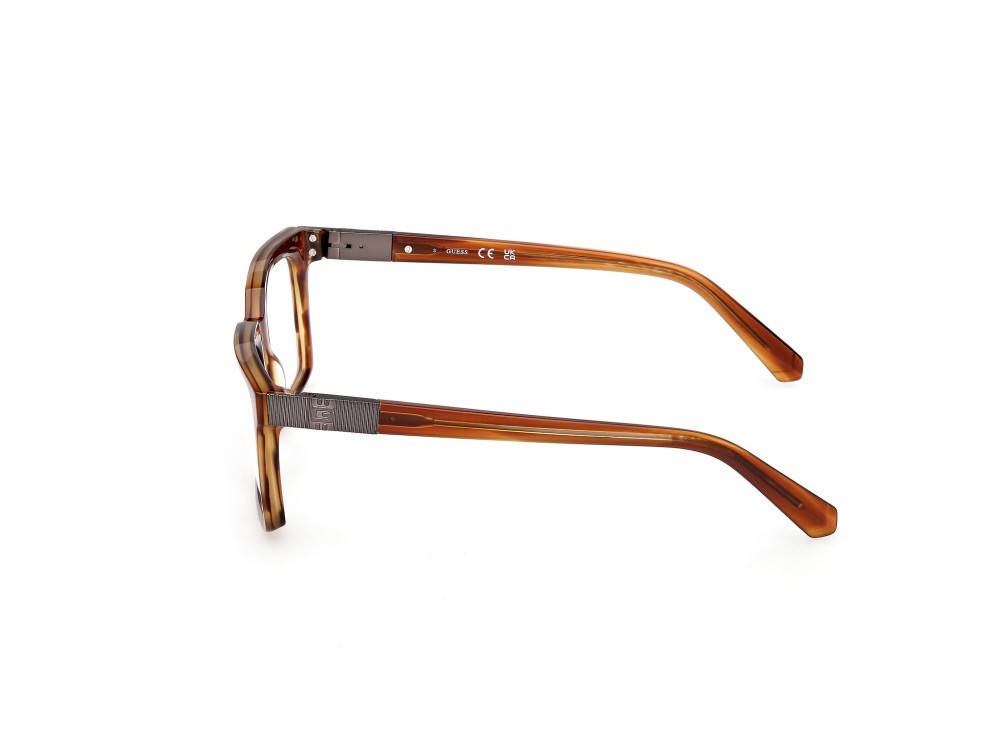 Occhiali da vista Guess GU50331 (047) colore marrone chiaro/corno forma rettangolare 