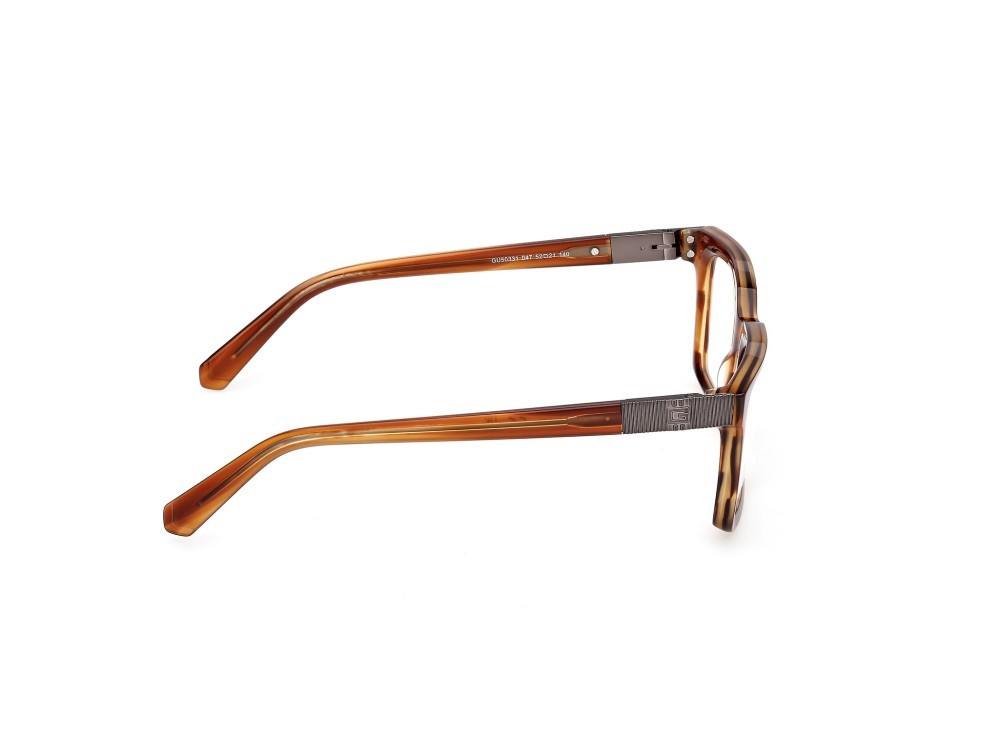 Occhiali da vista Guess GU50331 (047) colore marrone chiaro/corno forma rettangolare 
