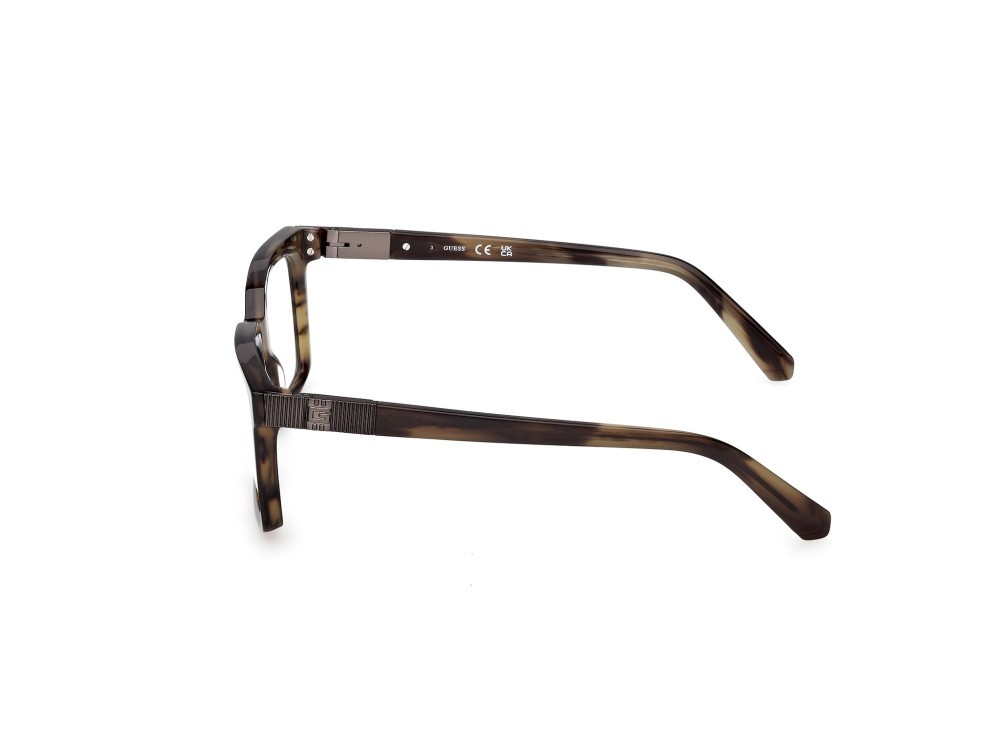 Occhiali da vista Guess GU50331 (098) colore verde scuro/corno forma rettangolare 