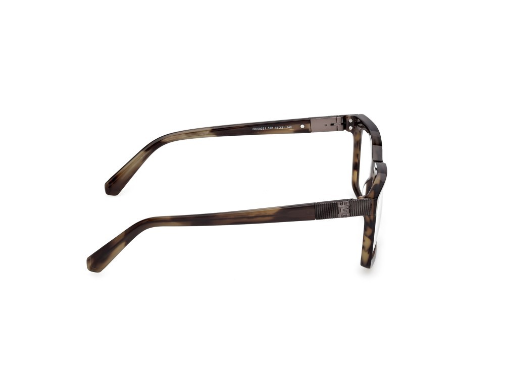 Occhiali da vista Guess GU50331 (098) colore verde scuro/corno forma rettangolare 