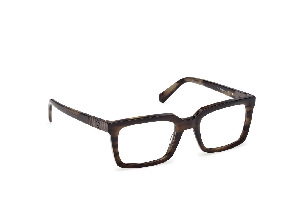 Occhiali da vista Guess GU50331 (098) colore verde scuro/corno forma rettangolare 
