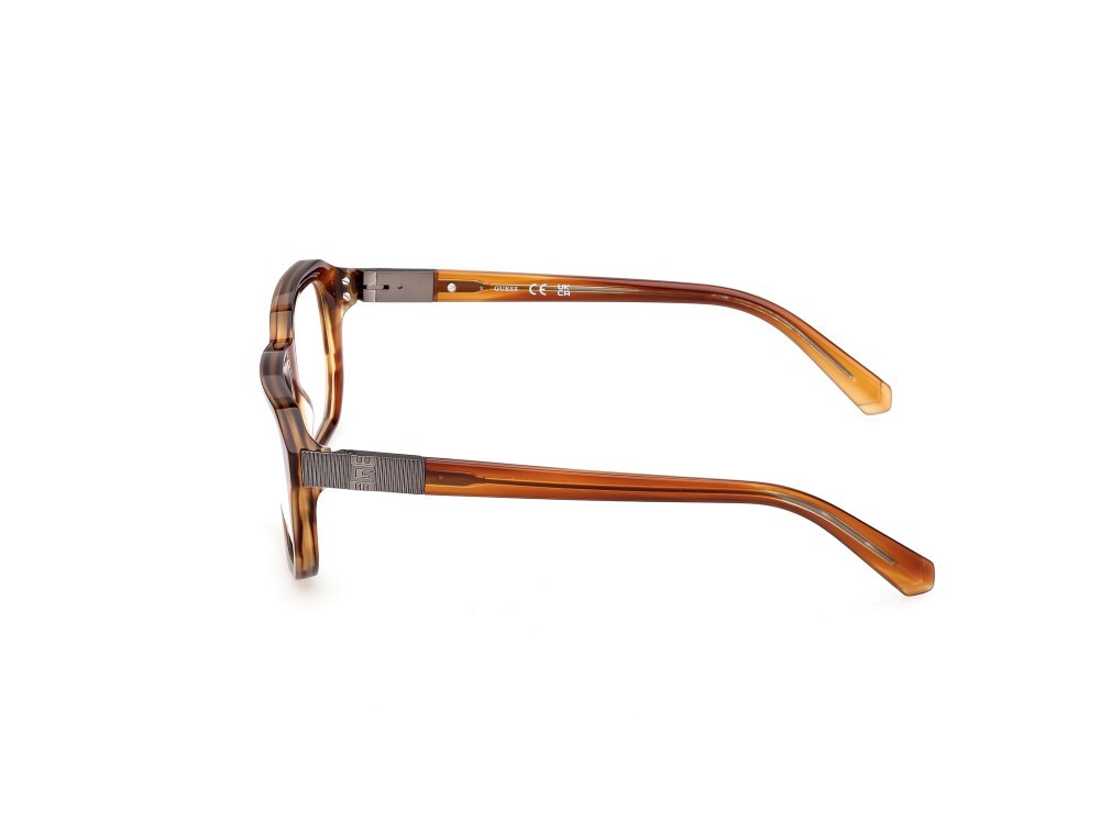 Occhiali da vista Guess GU50332 (047) colore marrone chiaro/corno forma rettangolare 