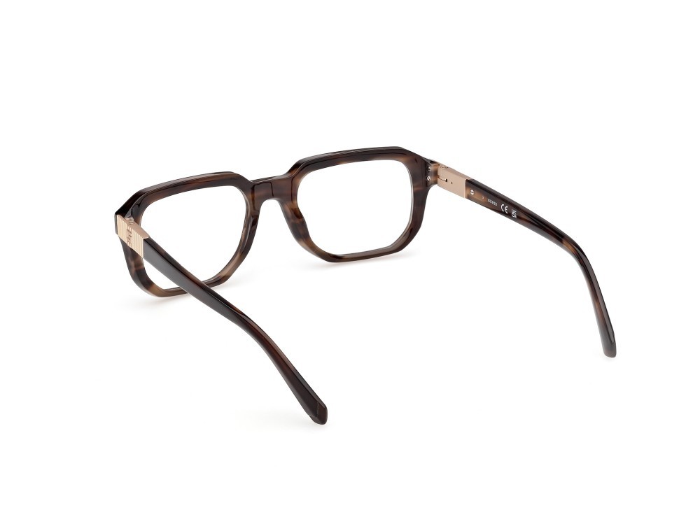 Occhiali da vista Guess GU50332 (050) colore marrone chiaro/corno forma rettangolare 