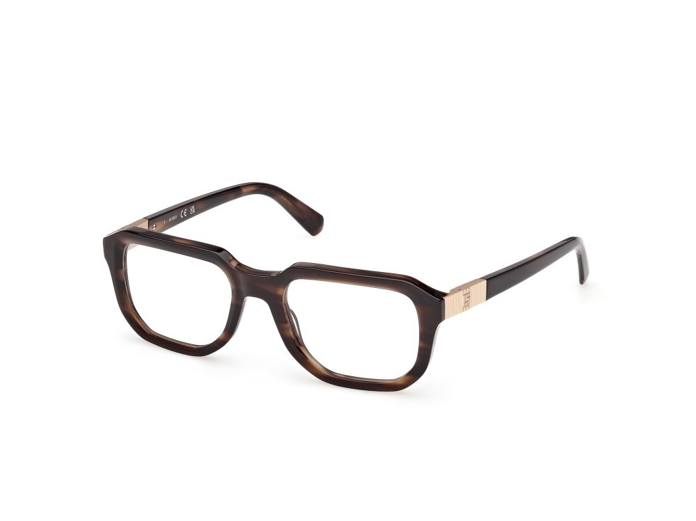 Occhiali da vista Guess GU50332 (050) colore marrone chiaro/corno forma rettangolare 