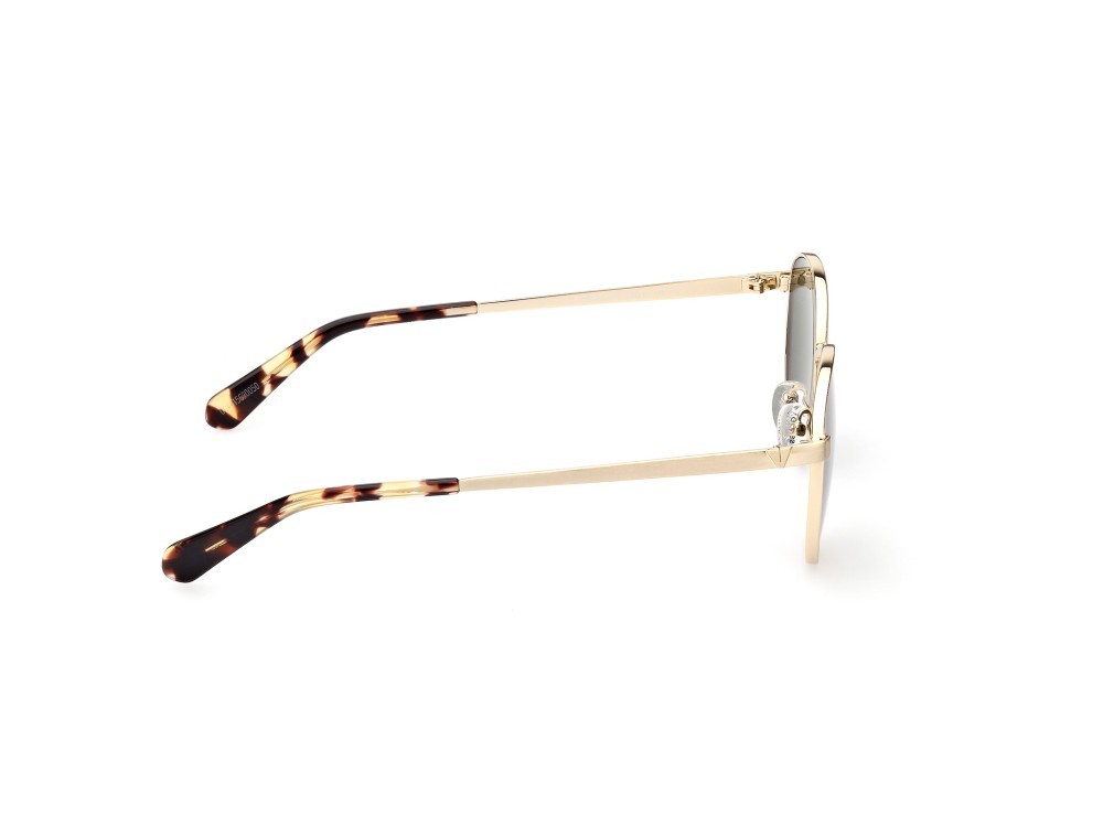 Occhiali da sole Guess GU5214 (33N) colore oro / altro forma rotondo lenti verde