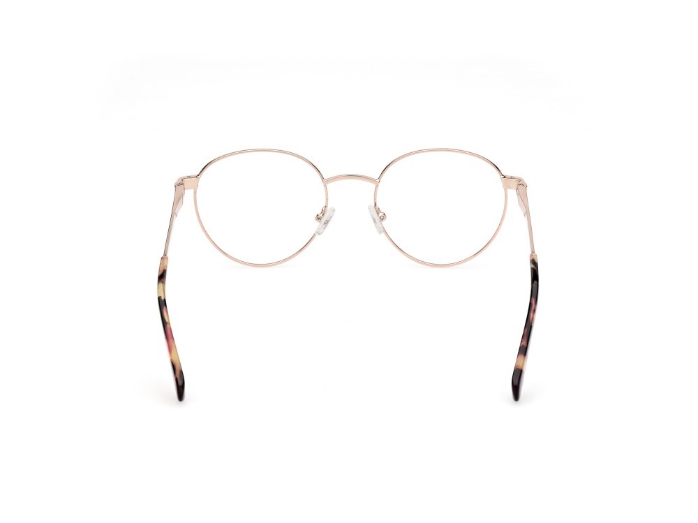 Eyeglasses Guess GU5221 (028) color oro rosé lucido  shape round 