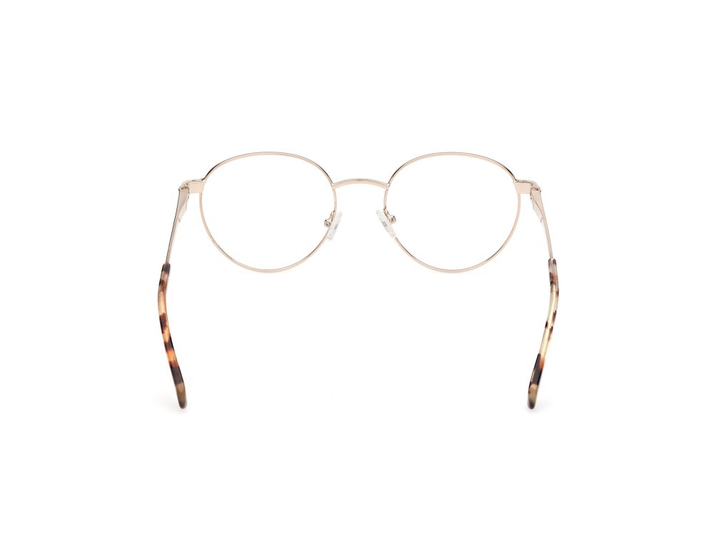 Occhiali da vista Guess GU5221 (032) colore oro pallido forma rotondo 