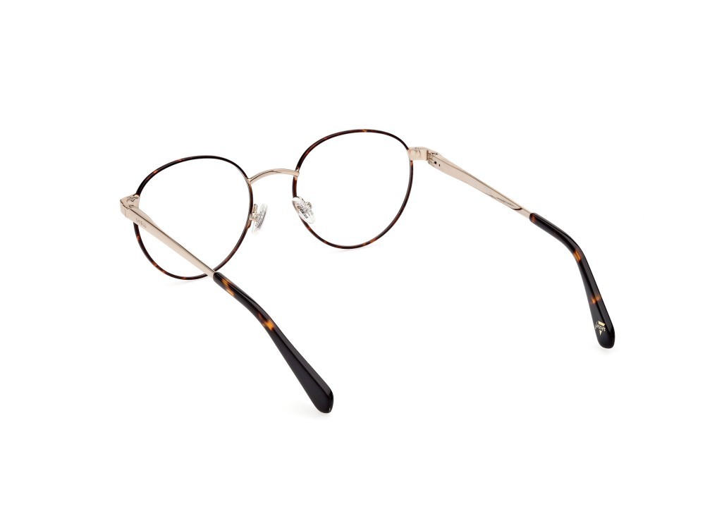 Eyeglasses Guess GU5221 (052) color avana scura / oro pallido satinato lcido shape round 